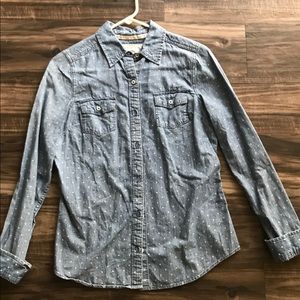 Polka Dot button down